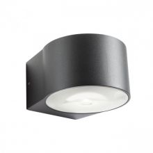 Log_ap kinkiet zewnętrzny led 2x6W 3000K IP65 dark grey